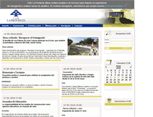 Tablet Screenshot of club.la-provincia.com